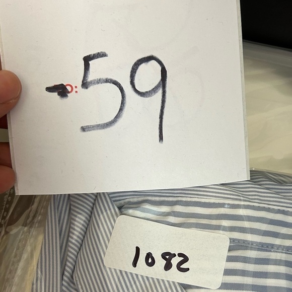 J.Jill Blouse Top Women L Button Down Striped Casual Office Career Old Money - Picture 14 of 14